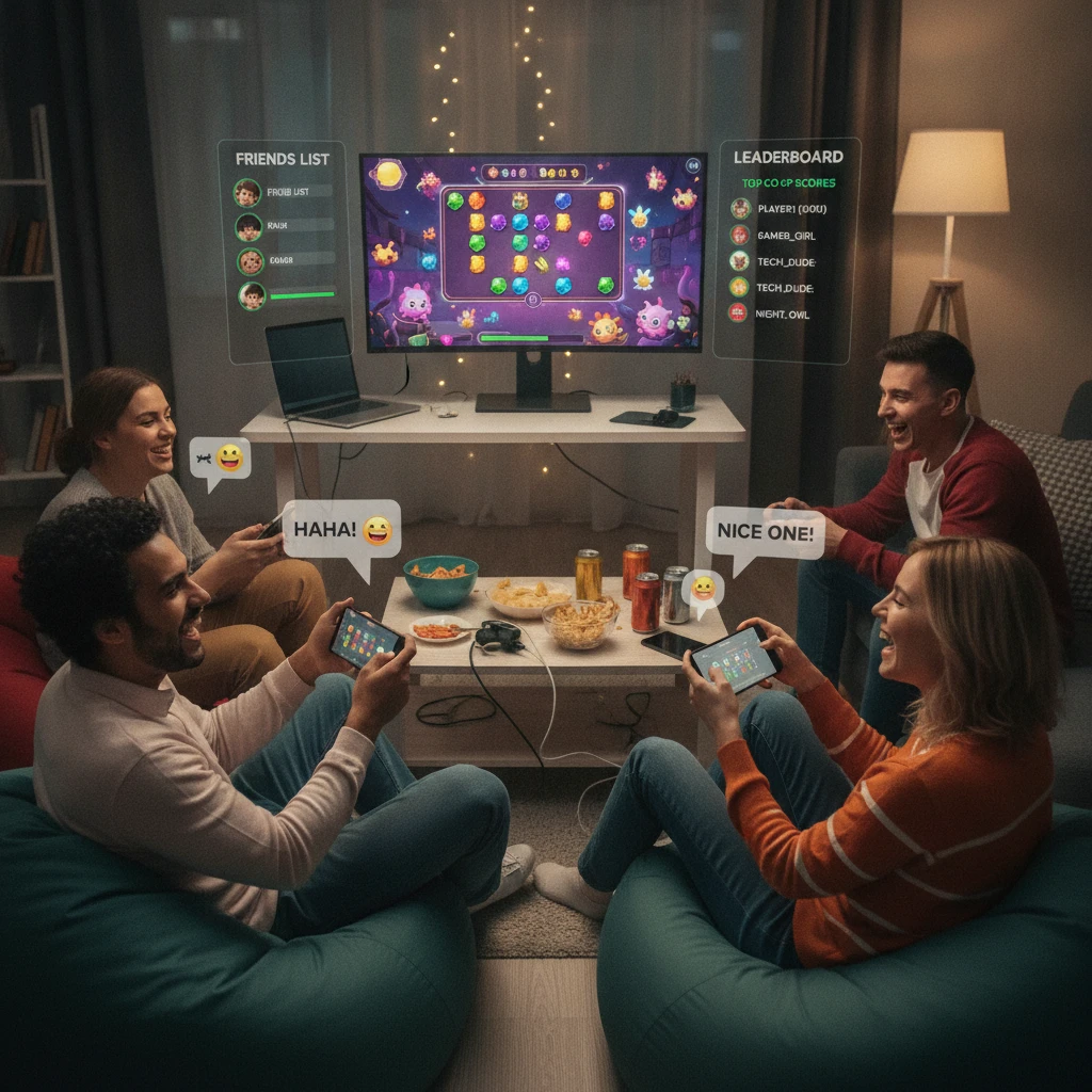 The Impact of Social Features in Online Gaming Communities